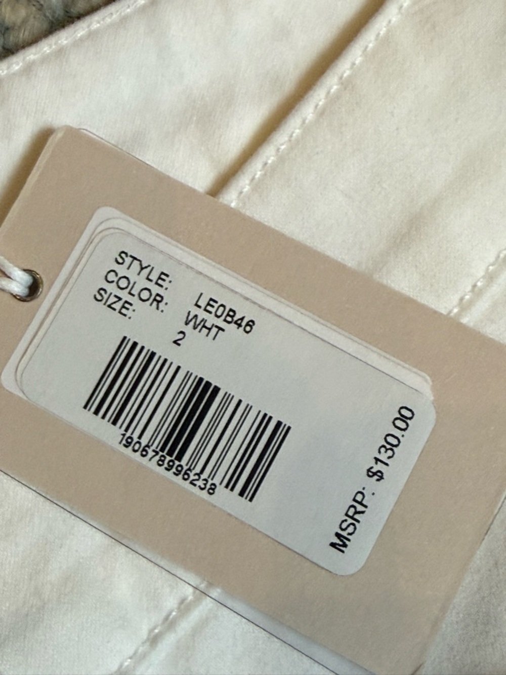 NWT‎ Peter Millar Women’s Luxury Stretch White Skinny Jeans Size 2 High Rise - Picture 7 of 12